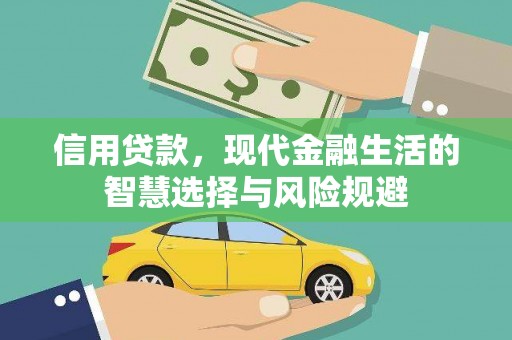 元长信用贷款，现代金融生活的智慧选择与风险规避