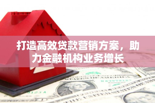元长打造高效贷款营销方案，助力金融机构业务增长