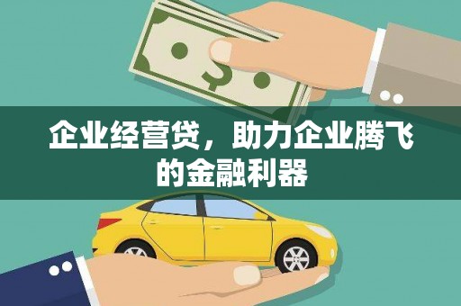 元长企业经营贷，助力企业腾飞的金融利器