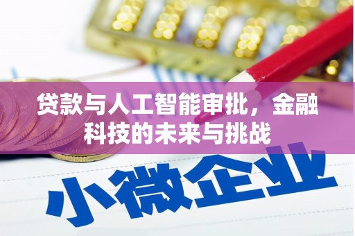 元长贷款与人工智能审批，金融科技的未来与挑战