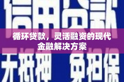 元长循环贷款，灵活融资的现代金融解决方案