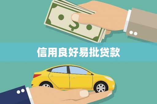 元长信用良好易批贷款