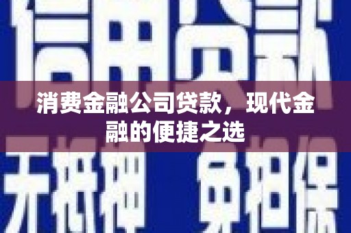 元长消费金融公司贷款，现代金融的便捷之选