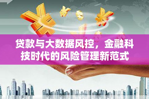 元长贷款与大数据风控，金融科技时代的风险管理新范式