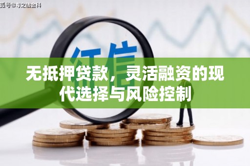 元长无抵押贷款，灵活融资的现代选择与风险控制