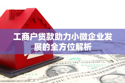元长工商户贷款助力小微企业发展的全方位解析