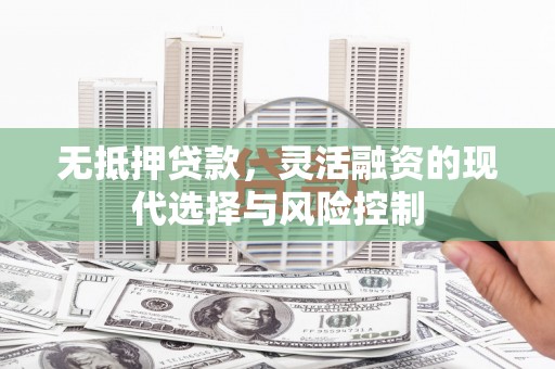 元长无抵押贷款，灵活融资的现代选择与风险控制
