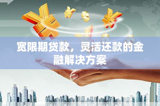元长宽限期贷款，灵活还款的金融解决方案