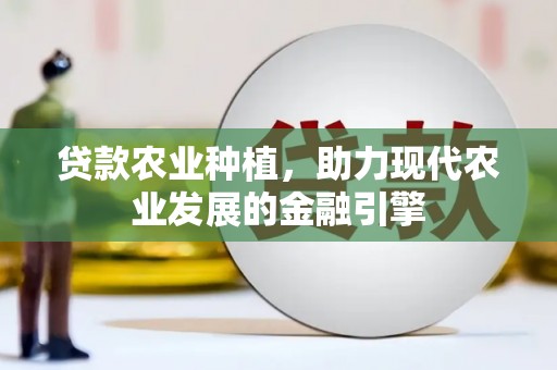 元长贷款农业种植，助力现代农业发展的金融引擎