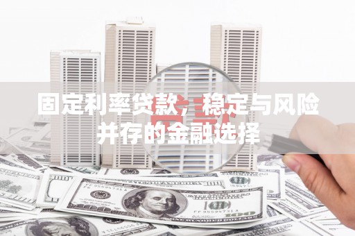 元长固定利率贷款，稳定与风险并存的金融选择