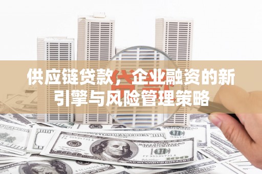 元长供应链贷款，企业融资的新引擎与风险管理策略