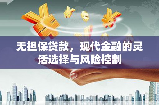 元长无担保贷款，现代金融的灵活选择与风险控制