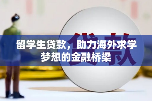 元长留学生贷款，助力海外求学梦想的金融桥梁