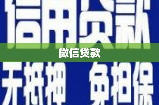 元长微信贷款