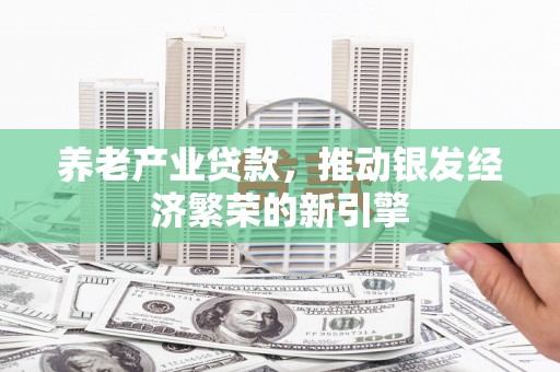 元长养老产业贷款，推动银发经济繁荣的新引擎