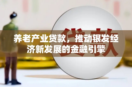 元长养老产业贷款，推动银发经济新发展的金融引擎