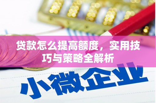 元长贷款怎么提高额度，实用技巧与策略全解析