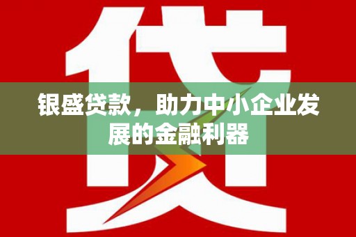元长银盛贷款，助力中小企业发展的金融利器