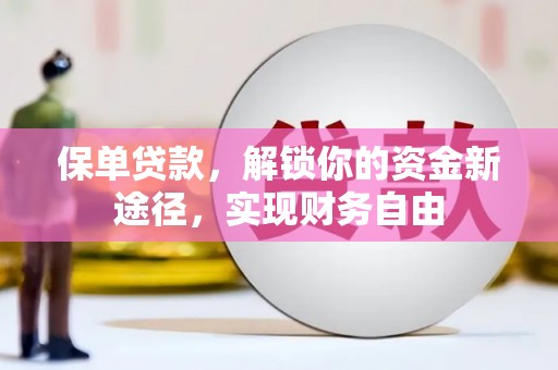 元长保单贷款，解锁你的资金新途径，实现财务自由