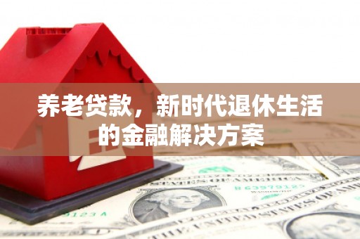 元长养老贷款，新时代退休生活的金融解决方案