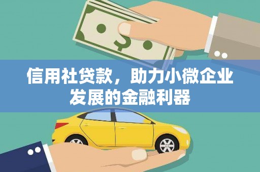 元长信用社贷款，助力小微企业发展的金融利器