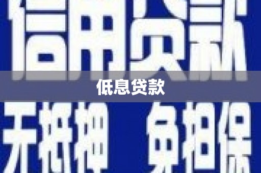 元长低息贷款