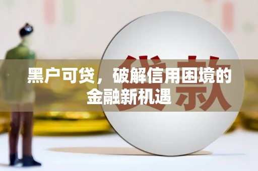 元长黑户可贷，破解信用困境的金融新机遇