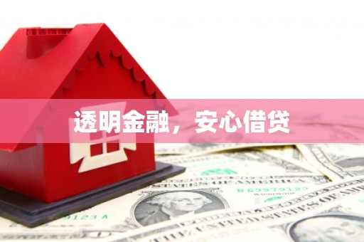 元长透明金融，安心借贷