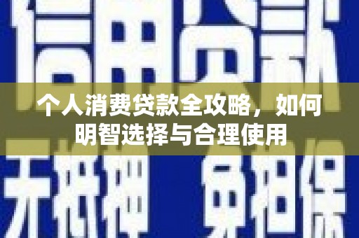 元长个人消费贷款全攻略，如何明智选择与合理使用
