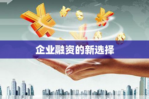元长企业融资的新选择